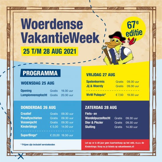 NIEUWS Woerdense VakantieWeek